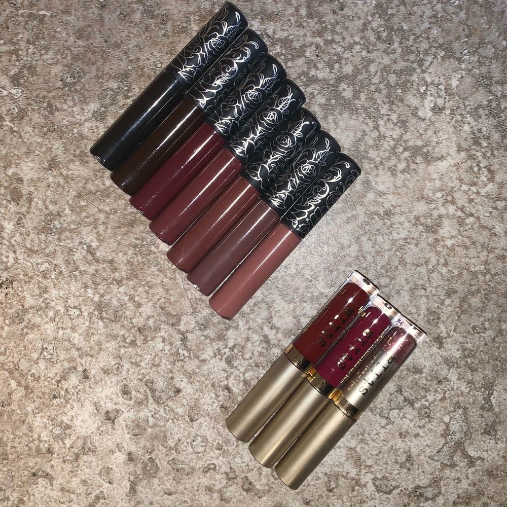 KAT Von D and Stila Lipsticks